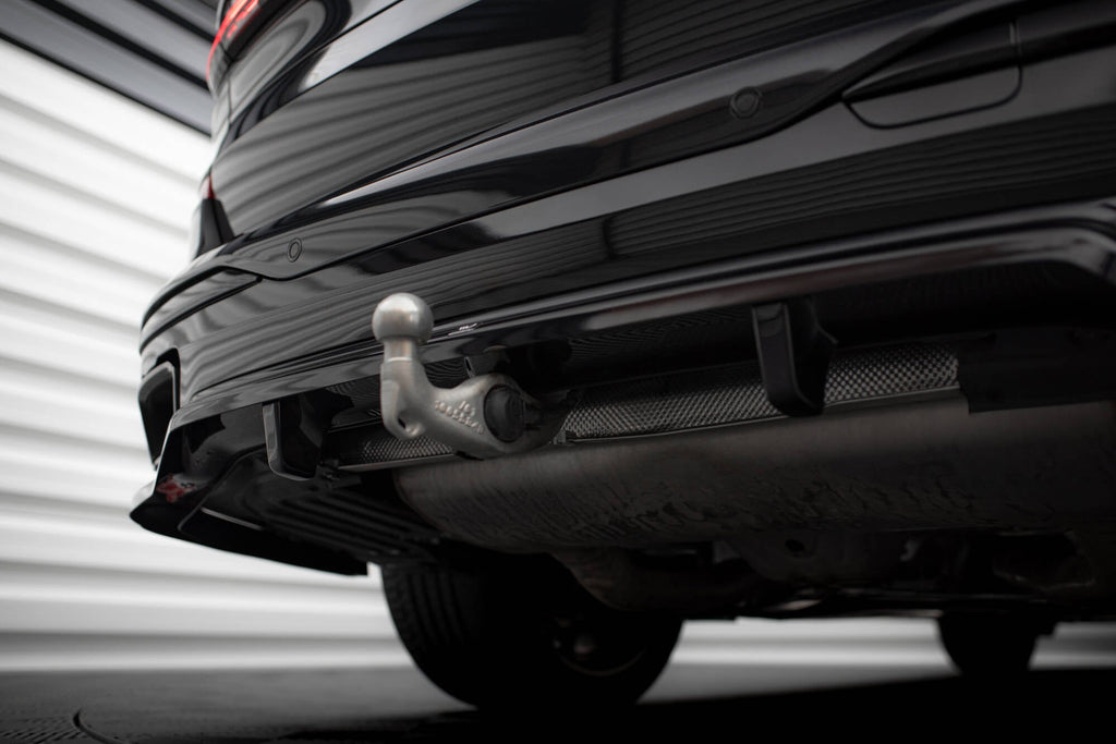 Rear diffuser BMW X7 M-Pack G07 Facelift (with vertical bars)