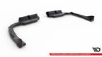 BMW XM G09 Rear Diffuser (with vertical fins)