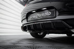 Rear splitter BMW Z4 M-Pack E89 Facelift (with vertical bars)