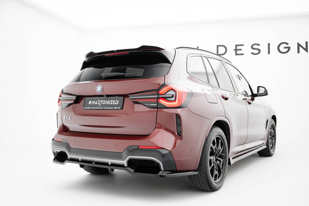 Rear diffuser BMW iX3 M-Pack G08 Facelift (with vertical bars)