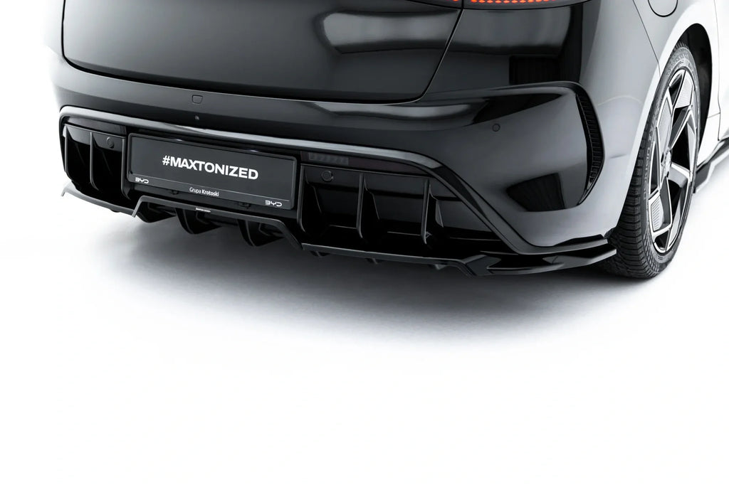 Splitter trasero BYD Seal Mk1 (con barras verticales)