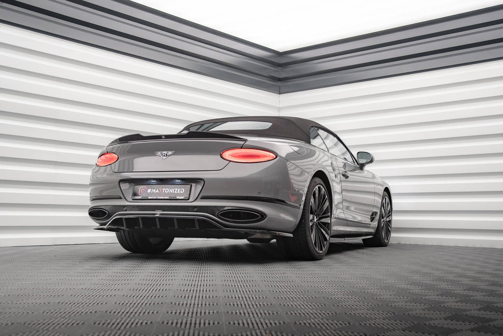 Splitter trasero Bentley Continental Convertible GT Mk3 (con barras verticales)