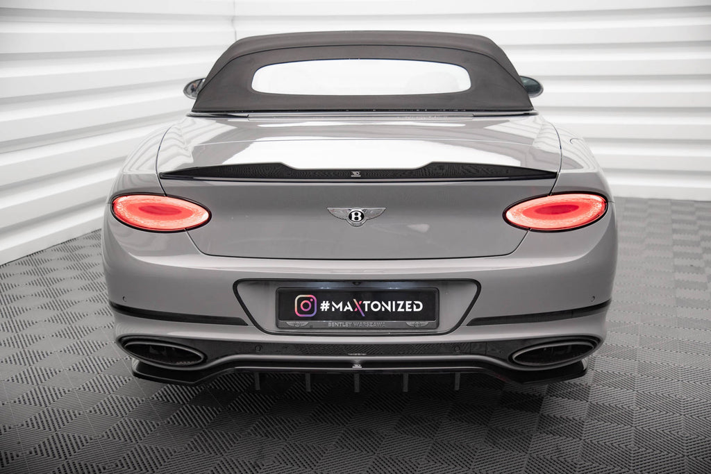 Splitter trasero Bentley Continental Convertible GT Mk3 (con barras verticales)