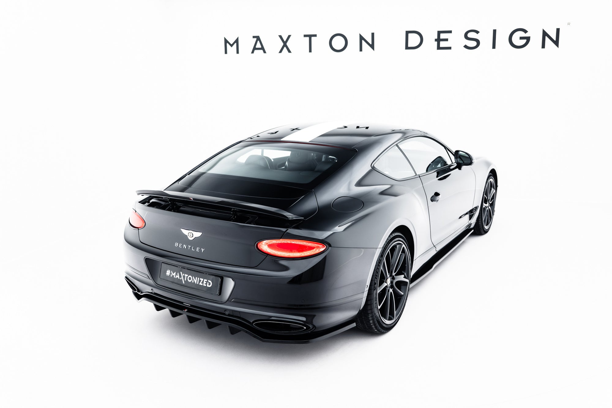 Splitter trasero Bentley Continental GT Mk3 Convertible (con barras verticales)