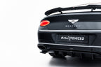 Splitter trasero Bentley Continental GT Mk3 Convertible (con barras verticales)