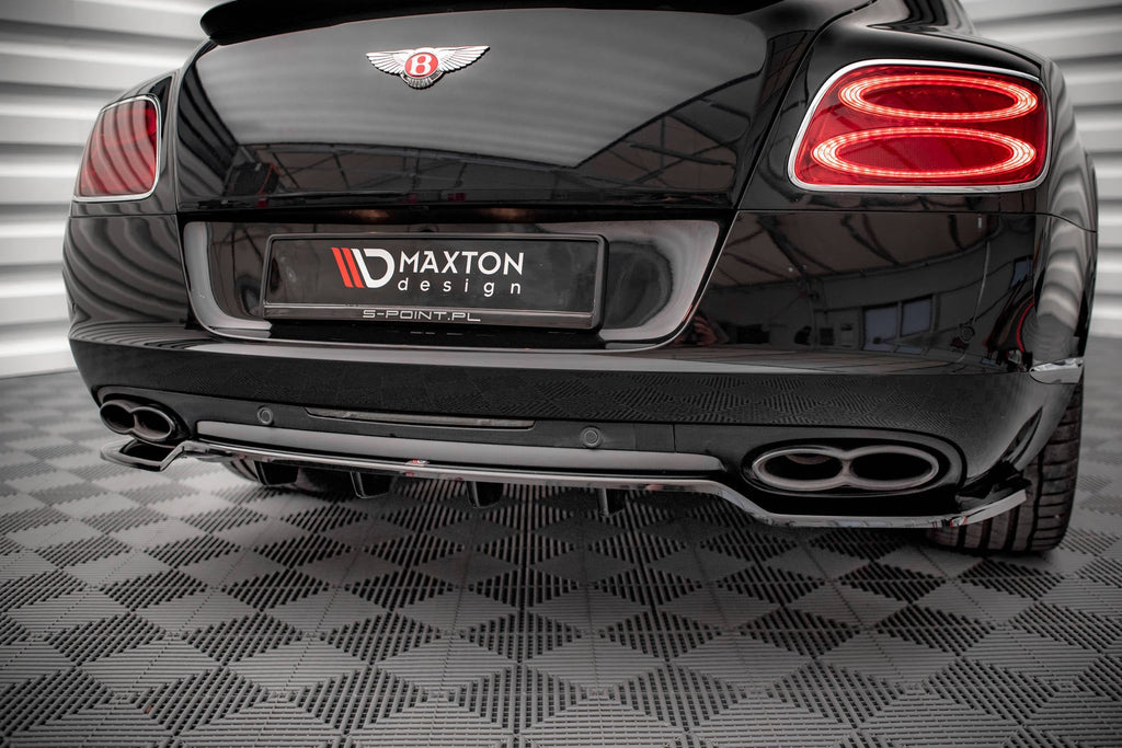 Splitter trasero Bentley Continental GT V8 S Mk2 (con barras verticales)