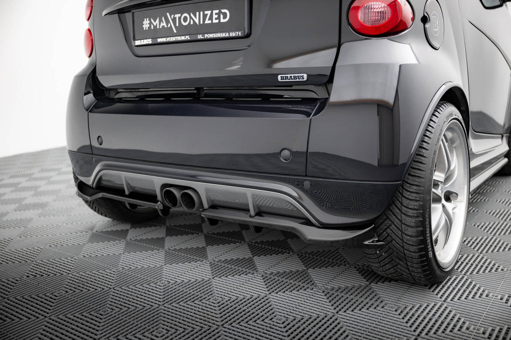 Splitter trasero Brabus Smart Fortwo C451 Facelift (con barras verticales)