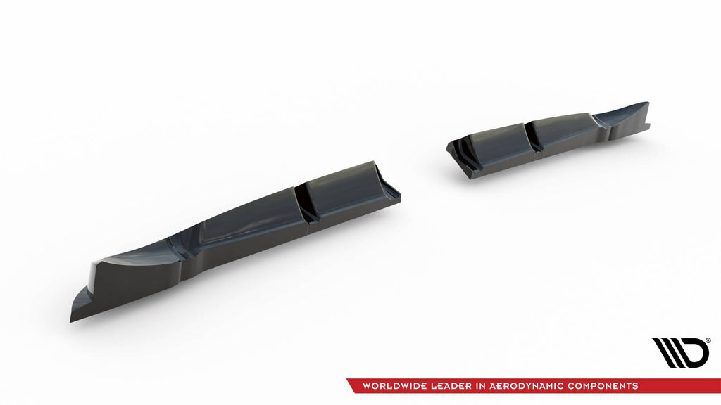 Splitter trasero Brabus Smart Fortwo C451 Facelift (con barras verticales)