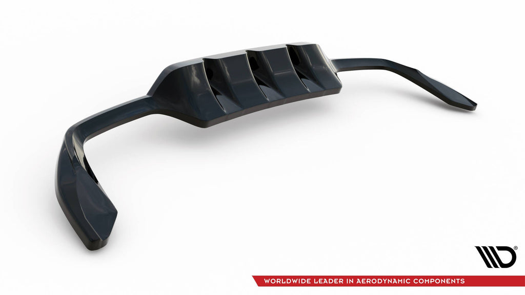 Splitter trasero Cupra León Hatchback Mk1 (con barras verticales)