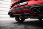 Splitter trasero Cupra León Hatchback Mk1 (con barras verticales)