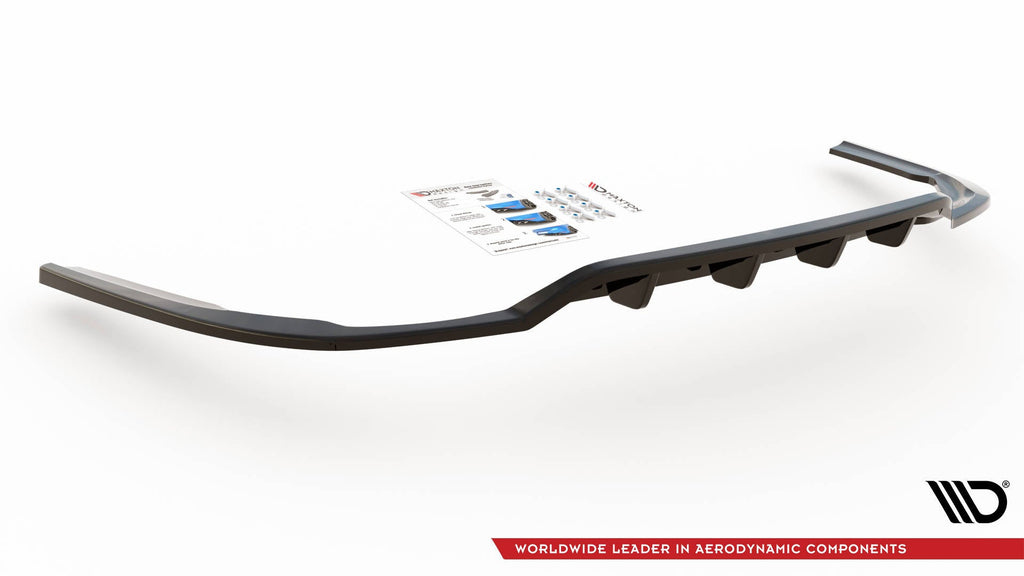 Splitter trasero Dodge Charger RT Mk7 Facelift (con barras verticales)