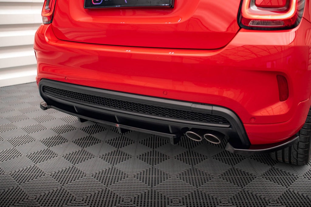 Splitter trasero Fiat 500x Sport Mk1 Facelift (con barras verticales)