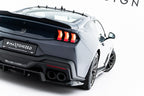 Ford Mustang Dark Horse Mk7 Rear Splitter (with vertical strakes)