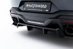 Ford Mustang Dark Horse Mk7 Rear Splitter (with vertical strakes)