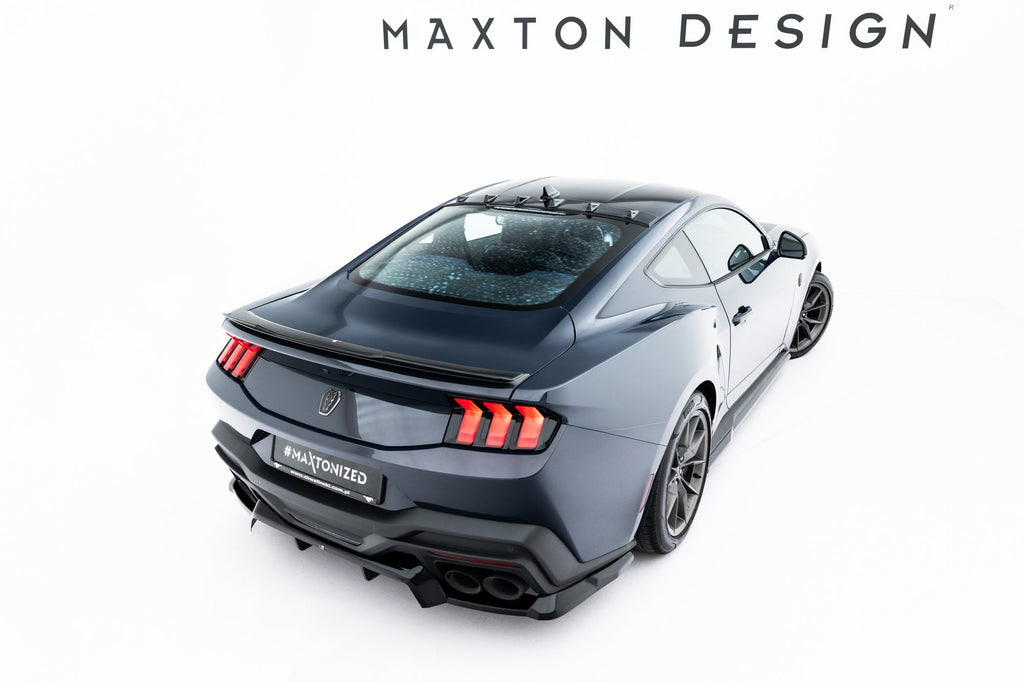 Ford Mustang Dark Horse Mk7 Rear Splitter (with vertical strakes)