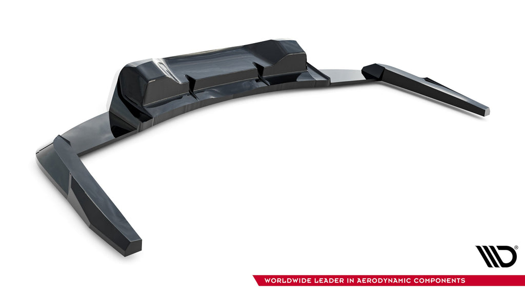 Ford Mustang Dark Horse Mk7 Rear Splitter (with vertical strakes)