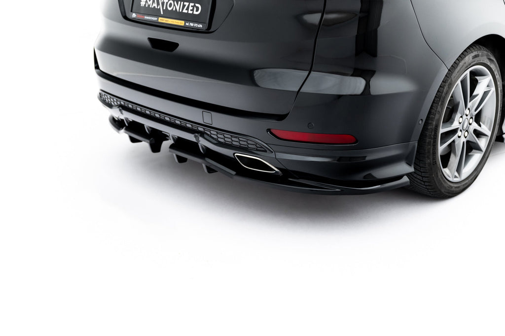 Splitter trasero Ford S-MAX ST-Line Mk2 Facelift (con barras verticales)