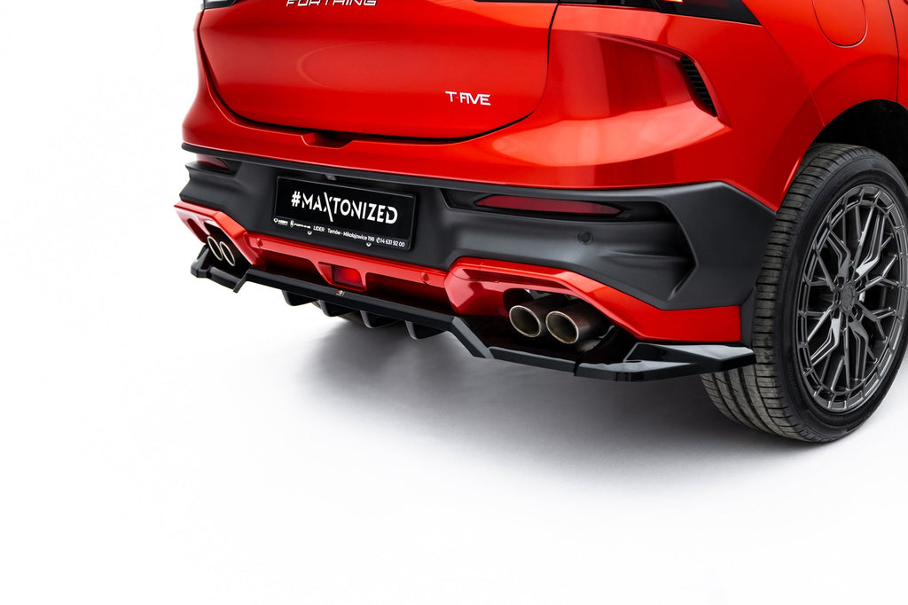 Splitter trasero Forthing T-Five Mk1 (con barras verticales)