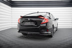 Splitter trasero Honda Civic Mk10 (con barras verticales)