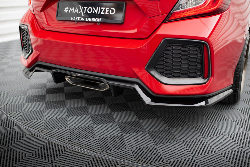 Splitter trasero Honda Civic SI Mk10 (con barras verticales)