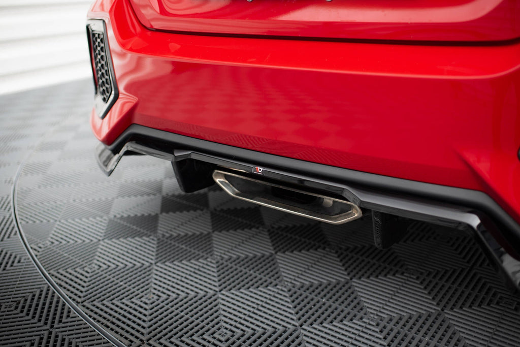 Splitter trasero Honda Civic SI Mk10 (con barras verticales)
