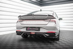 Splitter trasero Hyundai Elantra Mk7 (con barras verticales)