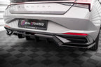 Splitter trasero Hyundai Elantra Mk7 (con barras verticales)