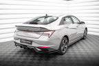 Splitter trasero Hyundai Elantra Mk7 (con barras verticales)