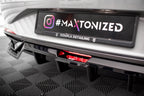 Splitter trasero Hyundai Elantra Mk7 (con barras verticales)