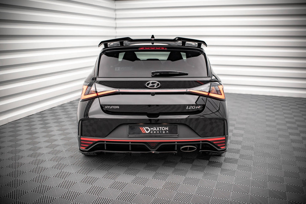 Splitter trasero Hyundai I20 N Mk3 (con barras verticales)