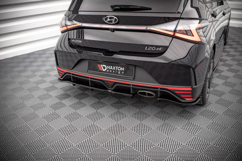 Splitter trasero Hyundai I20 N Mk3 (con barras verticales)