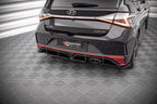 Splitter trasero Hyundai I20 N Mk3 (con barras verticales)
