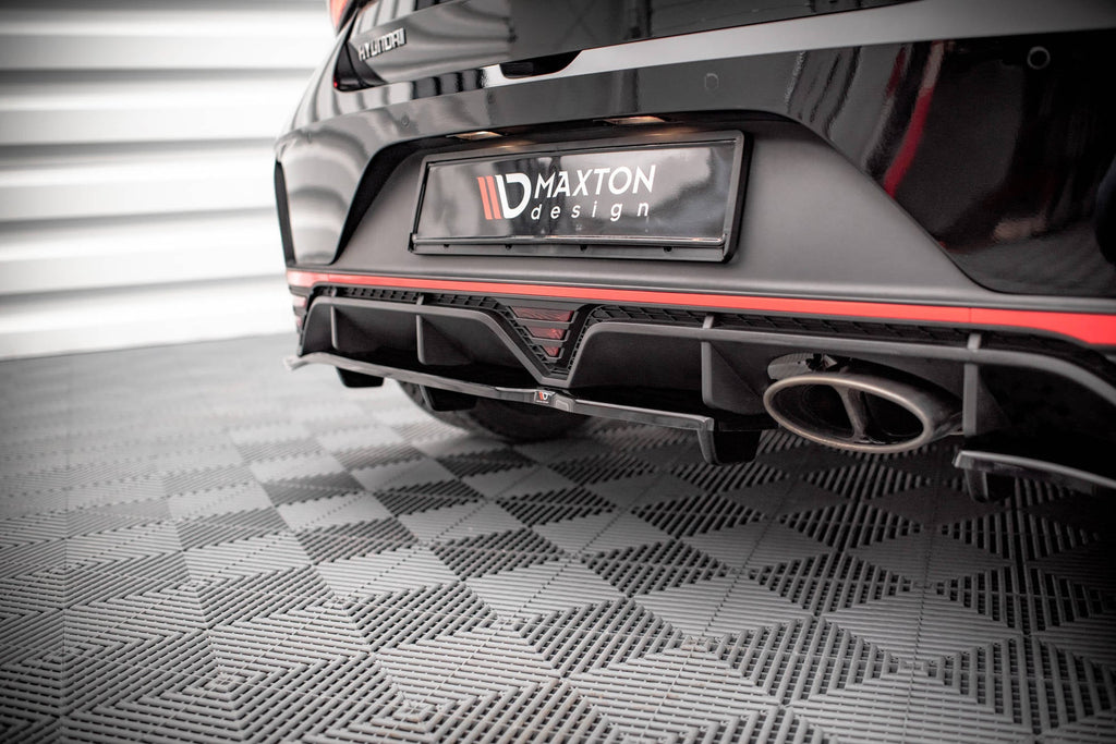 Splitter trasero Hyundai I20 N Mk3 (con barras verticales)