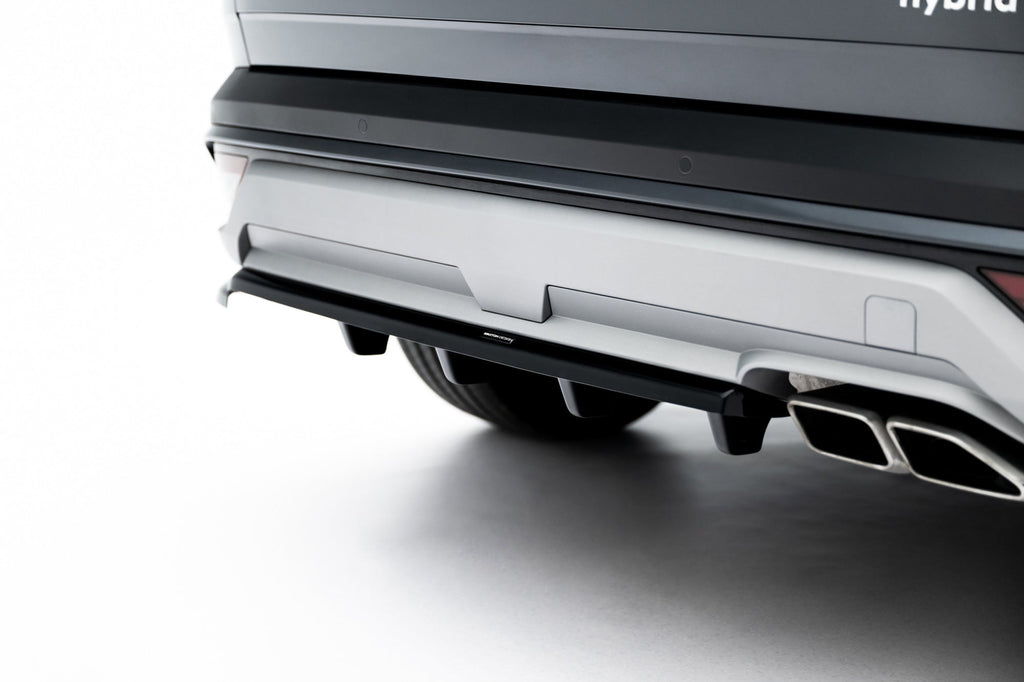 Splitter trasero Hyundai Tucson Mk4 Facelift (con barras verticales)