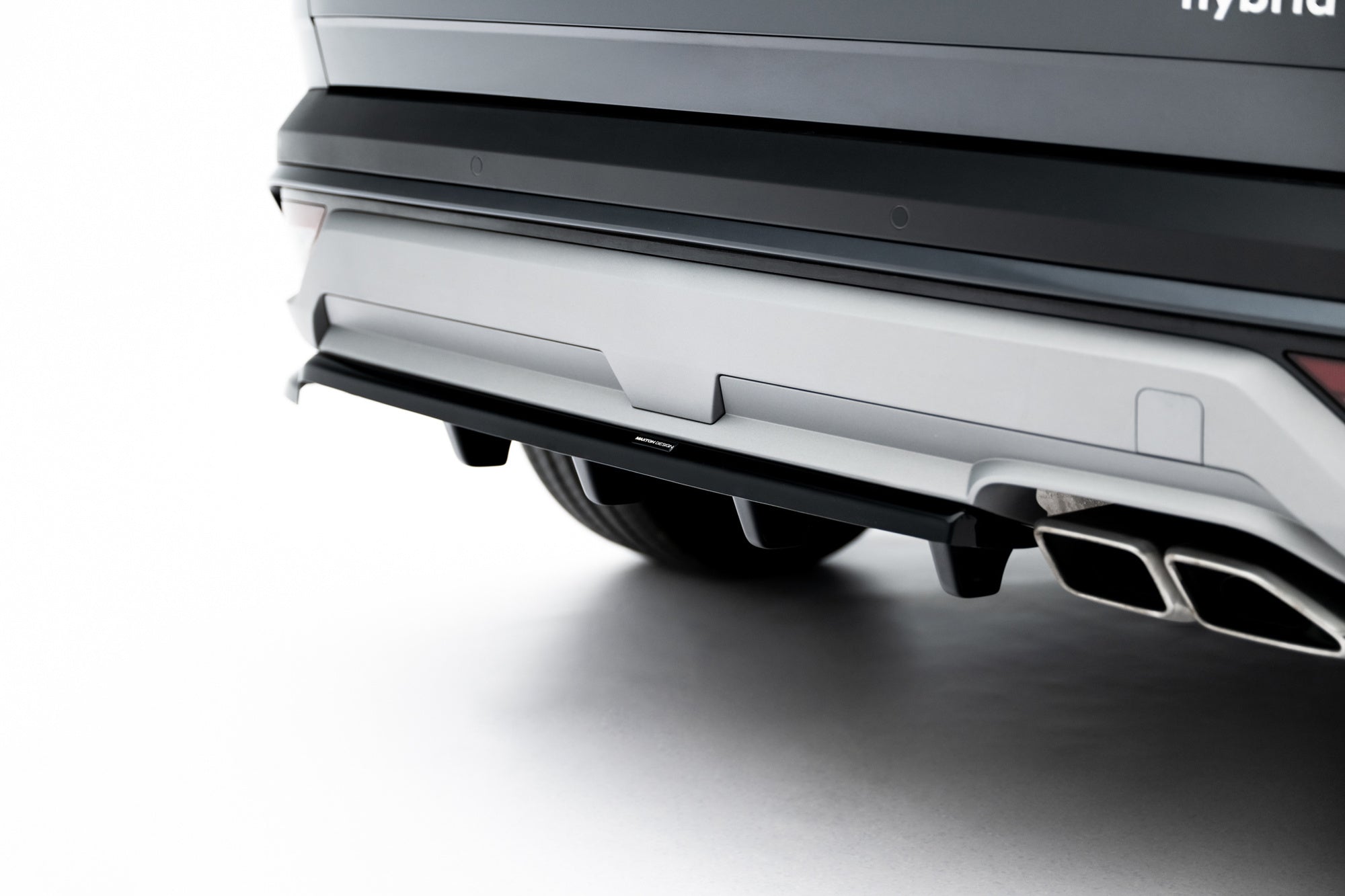 Splitter trasero Hyundai Tucson Mk4 Facelift (con barras verticales)