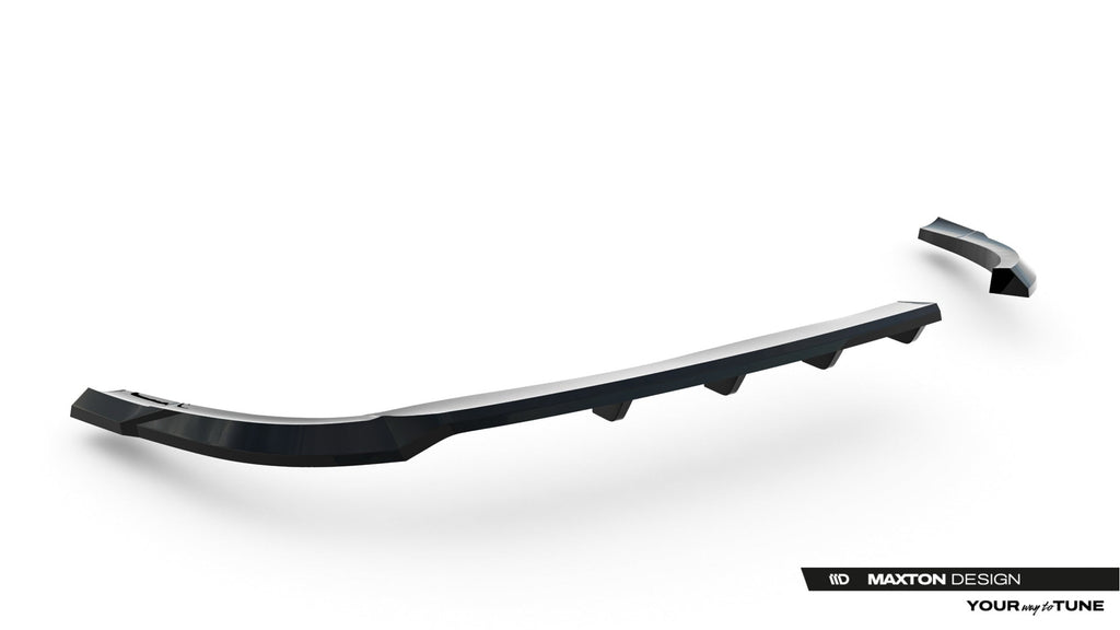 Splitter trasero Hyundai Tucson Mk4 Facelift (con barras verticales)
