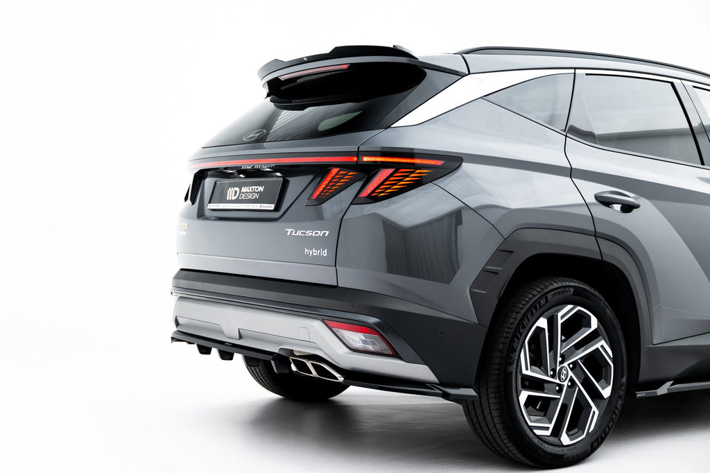 Splitter trasero Hyundai Tucson Mk4 Facelift (con barras verticales)