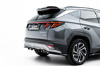 Splitter trasero Hyundai Tucson Mk4 Facelift (con barras verticales)