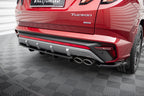 Splitter trasero Hyundai Tucson N-Line Mk4 (con barras verticales)