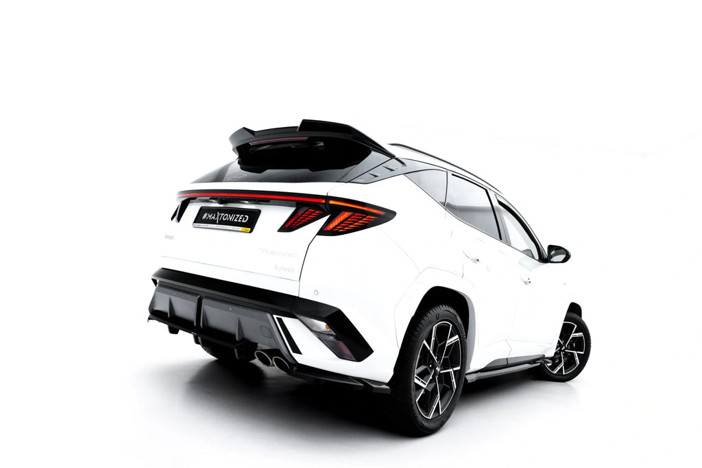 Splitter trasero Hyundai Tucson N-Line Mk4 Facelift (con barras verticales)