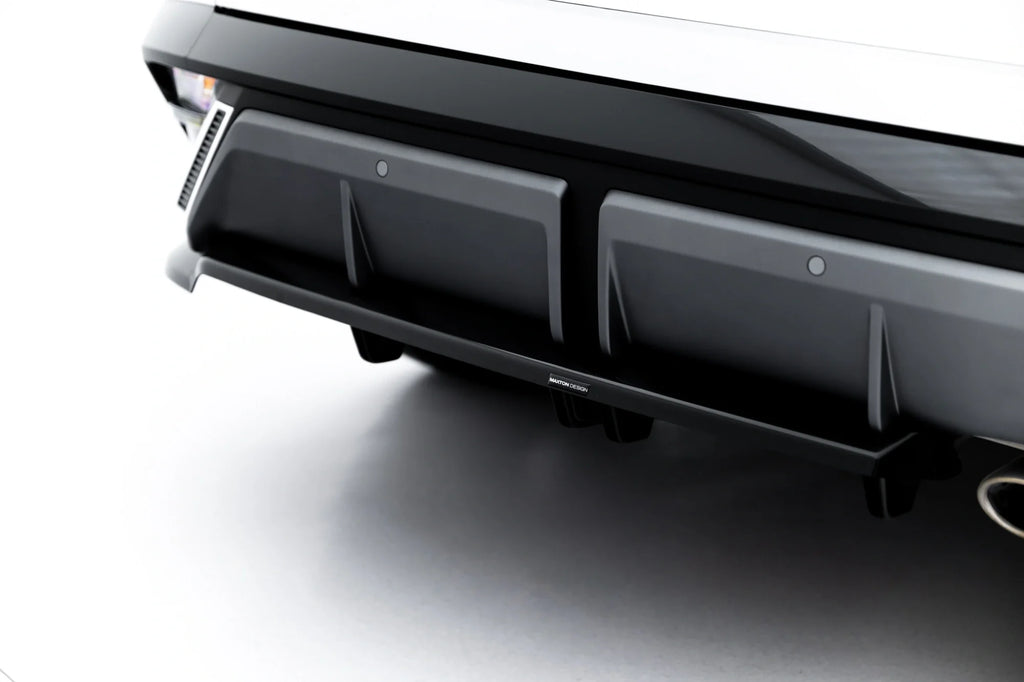 Splitter trasero Hyundai Tucson N-Line Mk4 Facelift (con barras verticales)