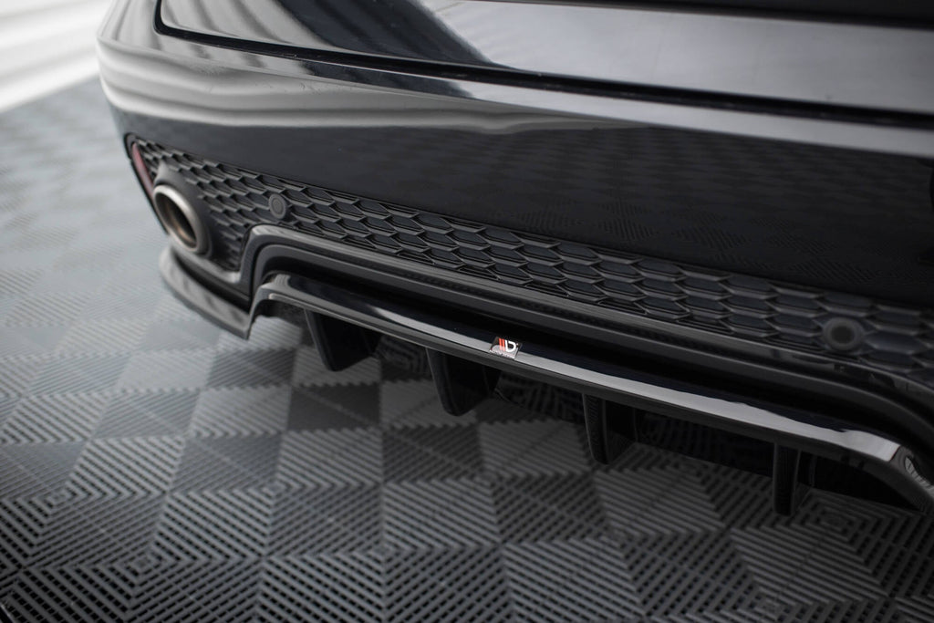 Jaguar E-Pace R-Dynamic Mk1 Rear Splitter (with vertical fins)