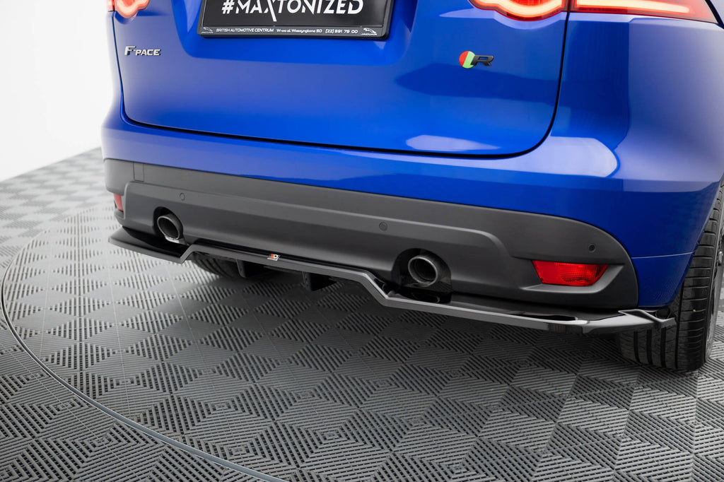 Splitter trasero Jaguar F-Pace R-Sport Mk1 (con barras verticales)