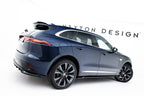 Splitter trasero Jaguar F-Pace R-Sport Mk1 Facelift (con barras verticales)