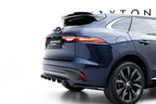 Splitter trasero Jaguar F-Pace R-Sport Mk1 Facelift (con barras verticales)