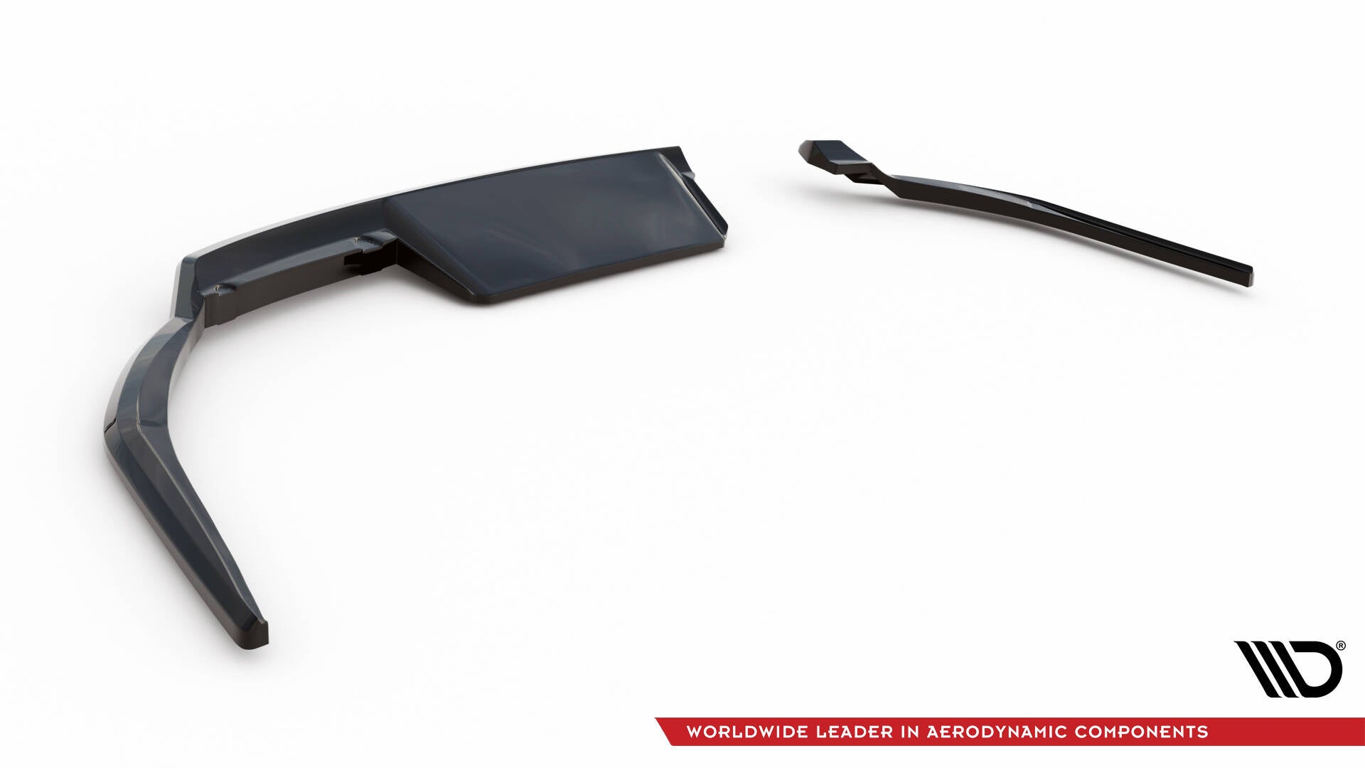 Splitter trasero Jaguar XE X760 Facelift (con barras verticales)