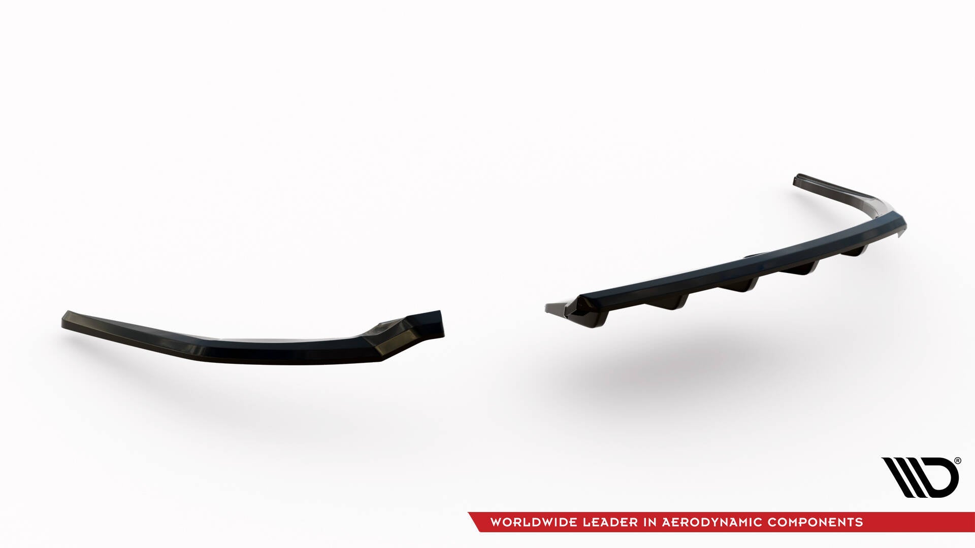 Splitter trasero Jaguar XE X760 Facelift (con barras verticales)