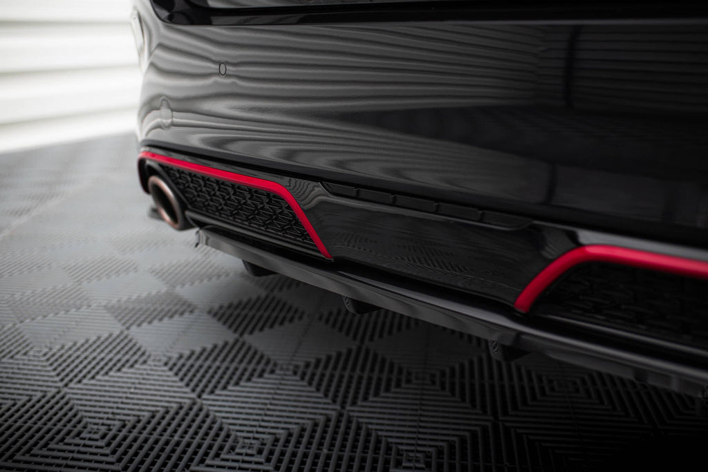 Splitter trasero Kia Ceed GT Mk3 Facelift (con barras verticales)