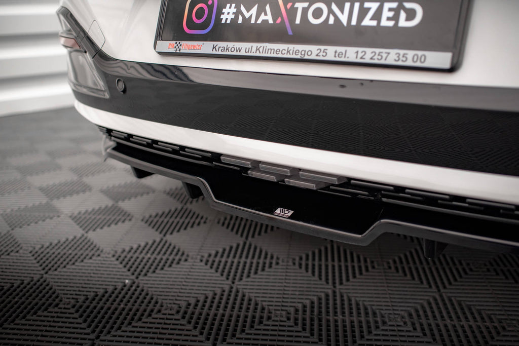 Splitter trasero Kia EV6 GT-Line Mk1 (con barras verticales)