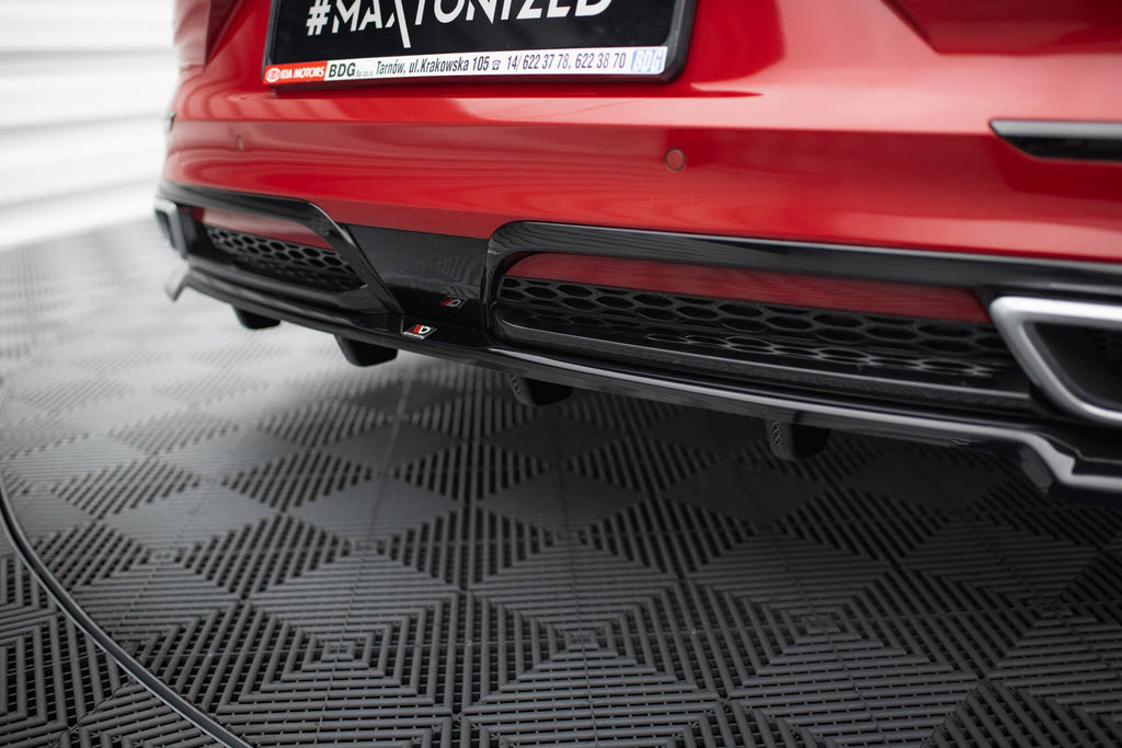 Splitter trasero Kia Proceed GT-Line Mk1 (con barras verticales)